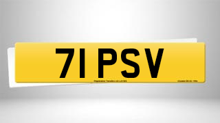 Registration 71 PSV